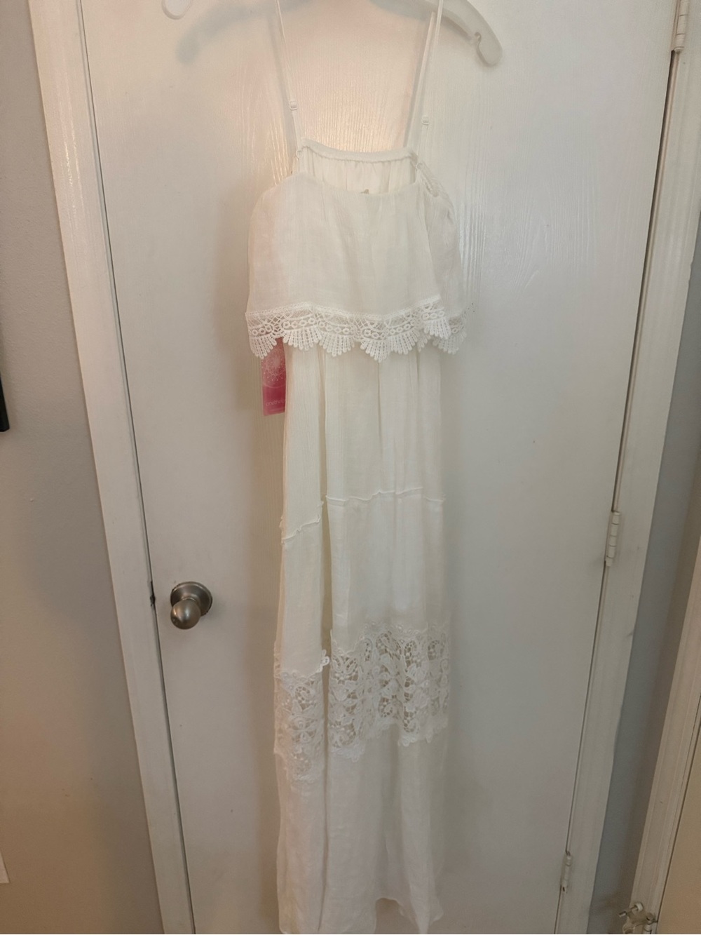 Bridal White maxi dress for bridal events
